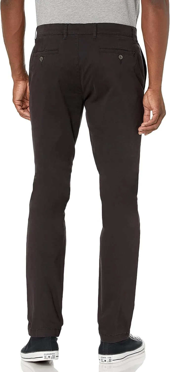 Amazon Essentials Men's Skinny-Fit Washed Comfort Stretch Chino Pant (Previously Goodthreads)