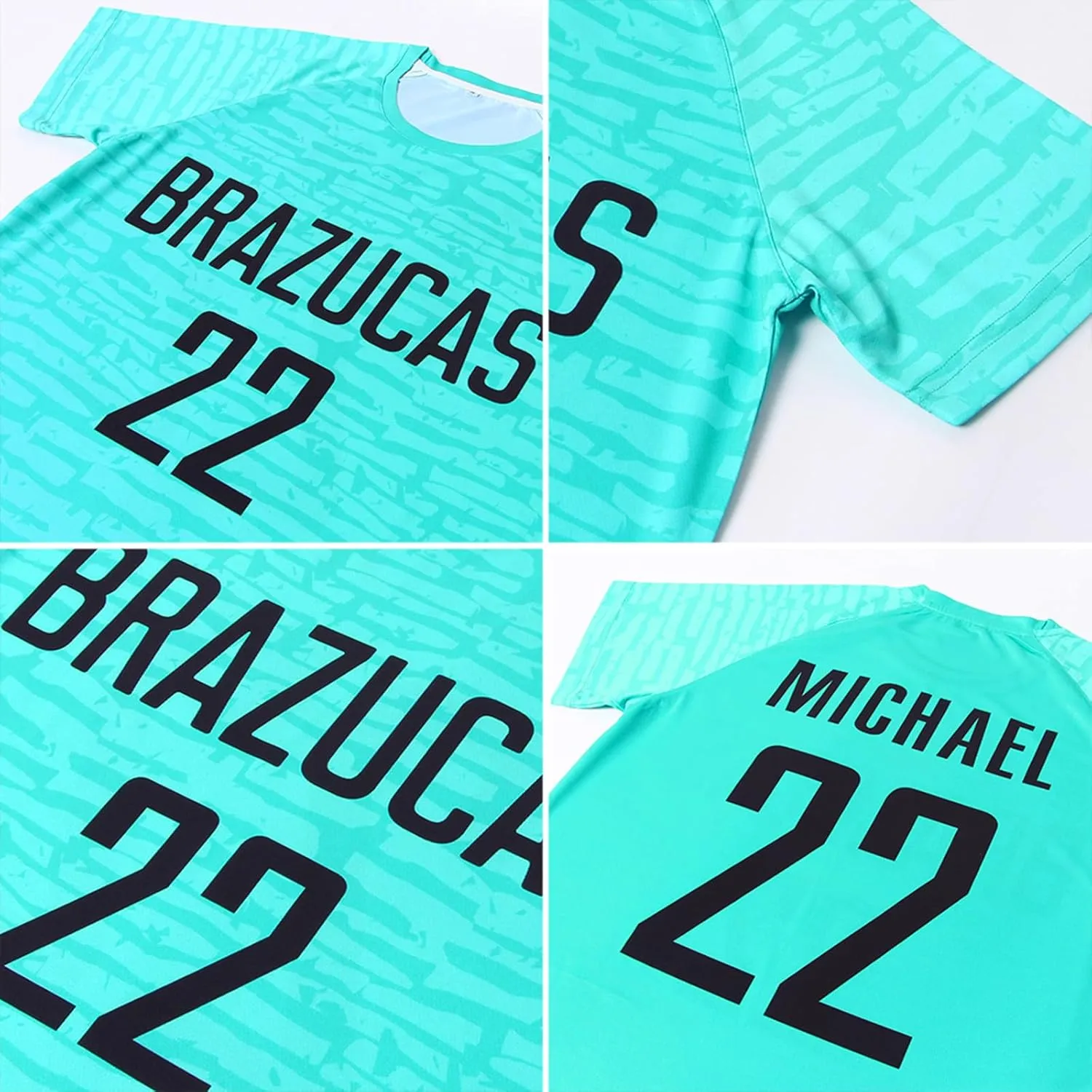 Custom Men Women Youth Soccer Jersey Personalized Boys Soccer Shirts and Shorts with Team Name Number Logo
