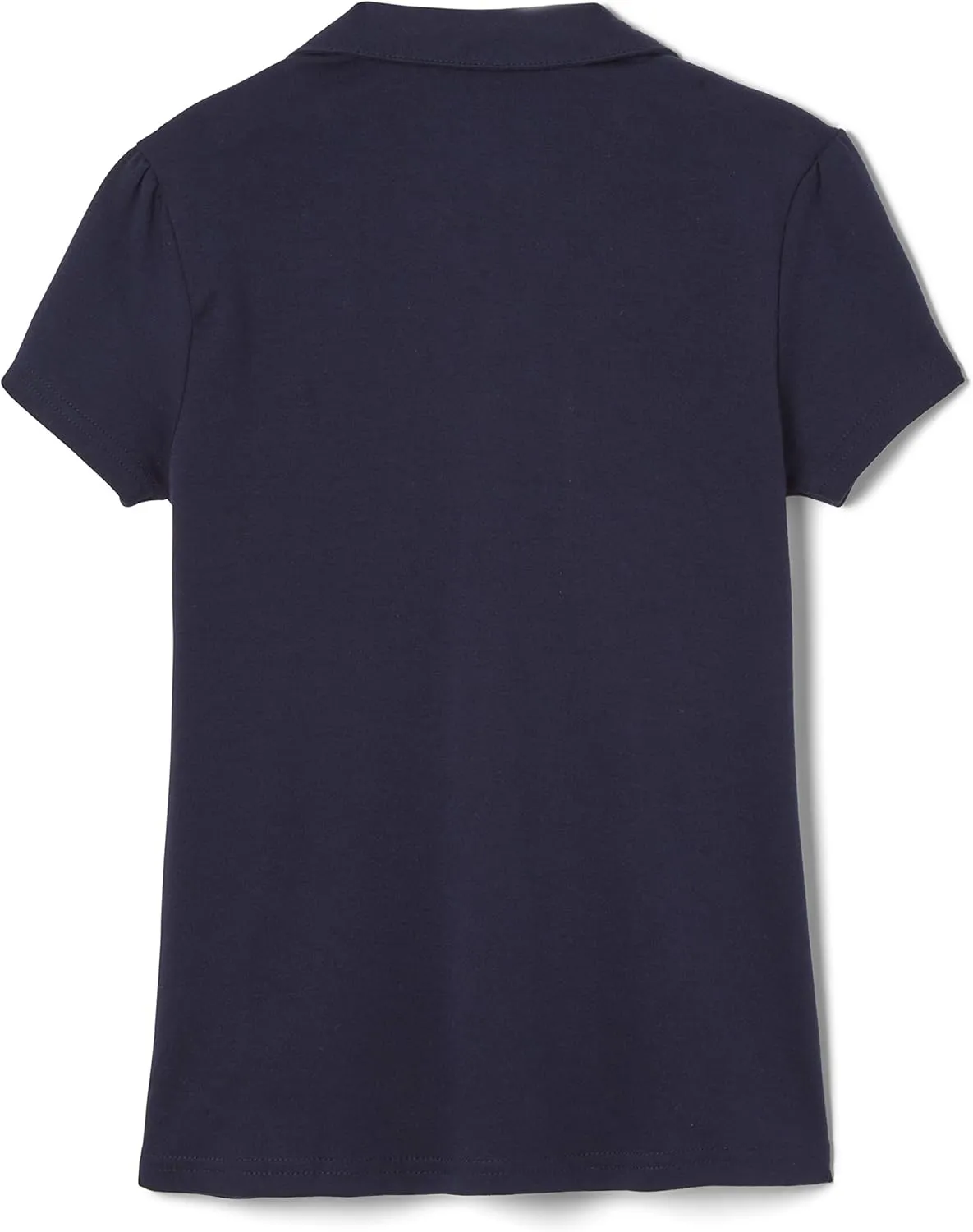 French Toast Girls' Short Sleeve Peter Pan Collar Polo