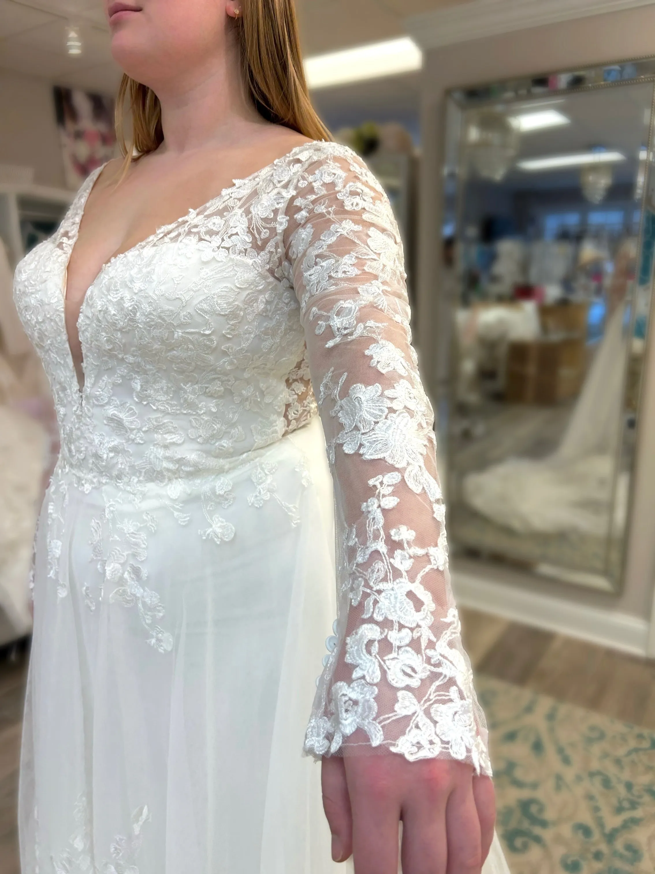 Lillian West 66229 Wedding Dress Sample