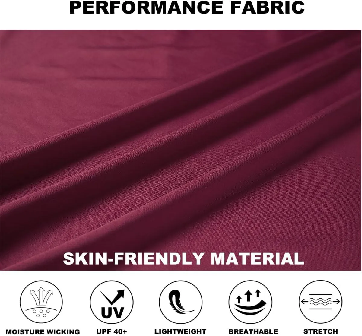 Mens Golf Shirts Dry Fit Short Sleeve Casual Performance Solid Collared Polo Shirts for Men