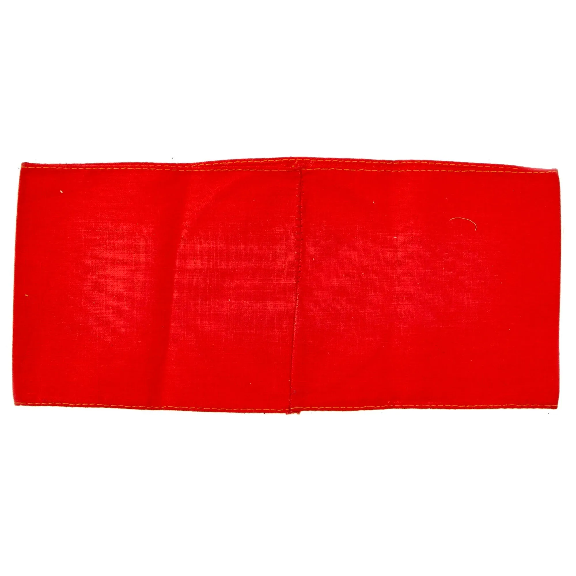 Original German WWII NSDAP Multi-piece Cotton Armband with Embroidered Insignia - Unissued