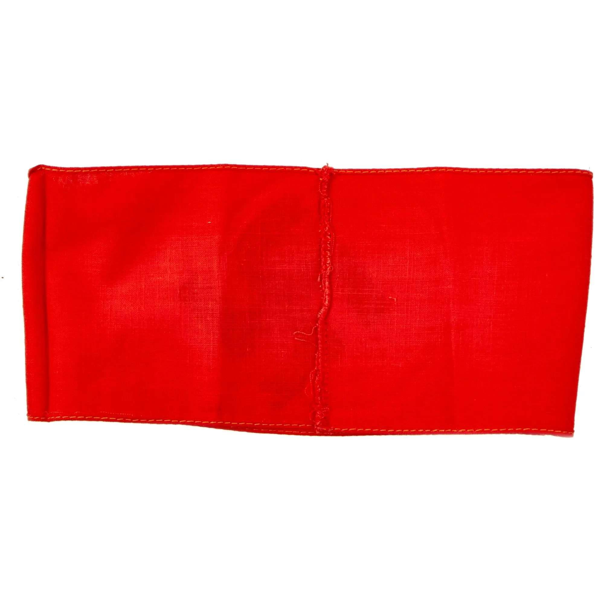 Original German WWII NSDAP Multi-piece Cotton Armband with Embroidered Insignia - Unissued