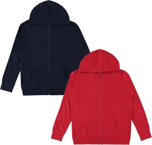 Pink Angel Little & Big Girls Zip Up Hoodie, Kids Full Zipper Hooded Fashion Sweatshirt