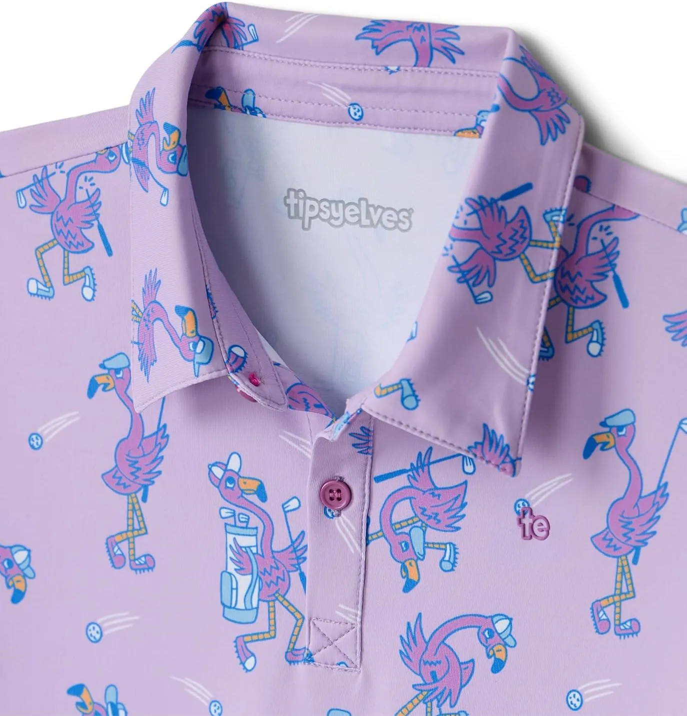 Tipsy Elves Kids and Toddlers Golf Shirts - Athletic Comfort Fit with Quick Dry Material