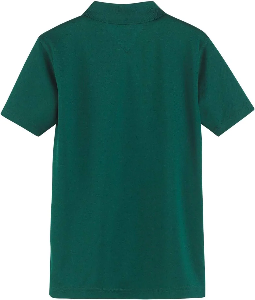 Tommy Hilfiger Kids' Short Sleeve Performance Co-ed Polo Shirt