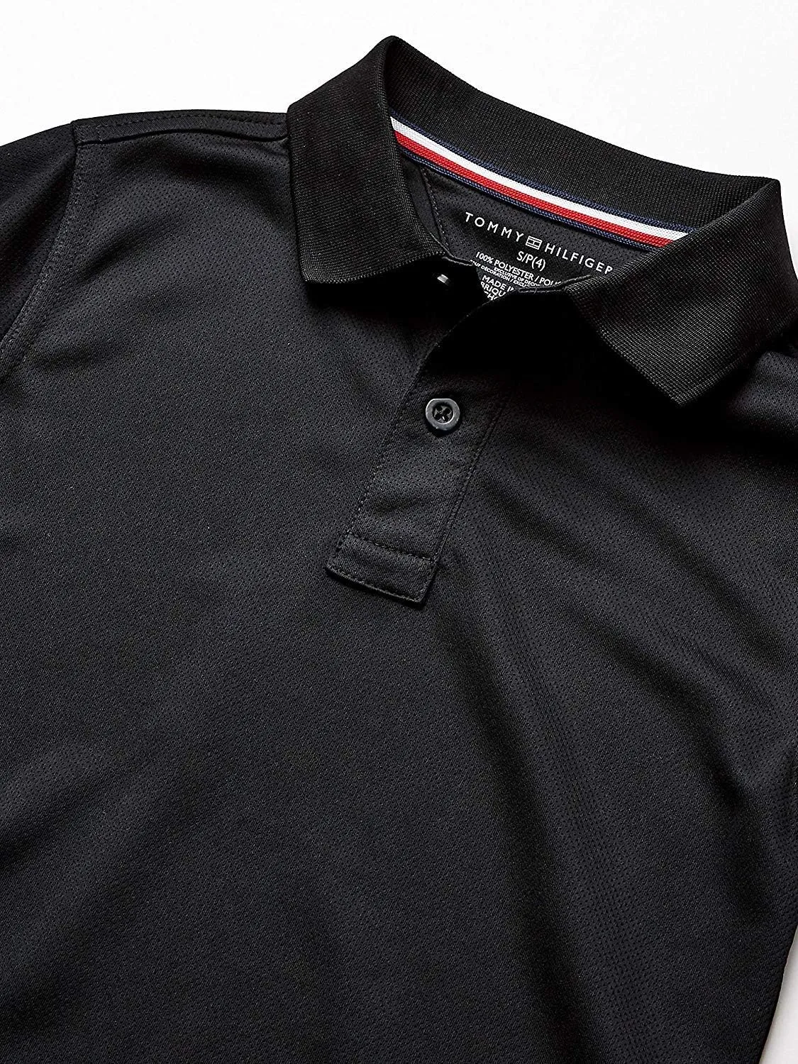Tommy Hilfiger Kids' Short Sleeve Performance Co-ed Polo Shirt