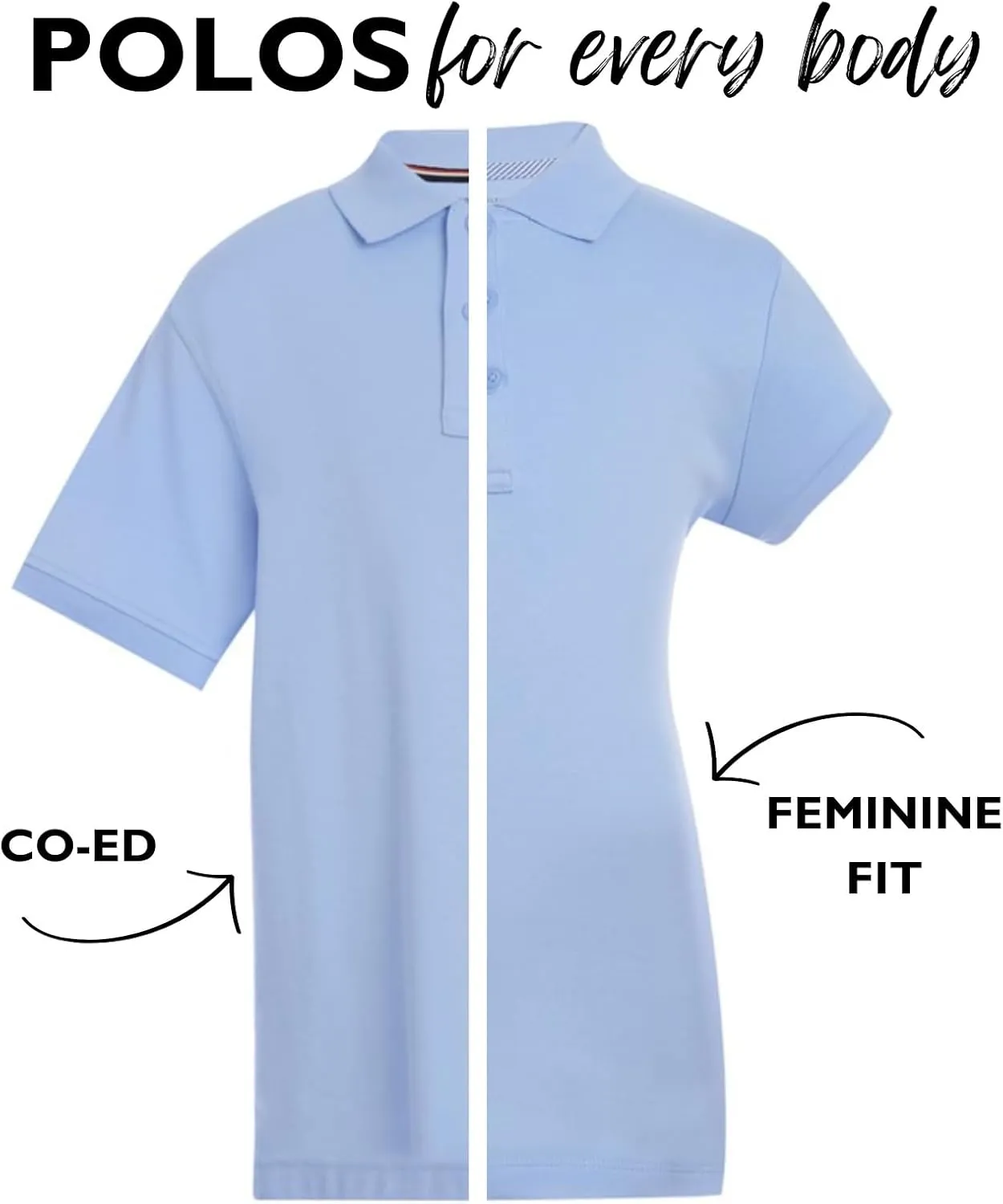 Tommy Hilfiger Kids' Short Sleeve Performance Co-ed Polo Shirt