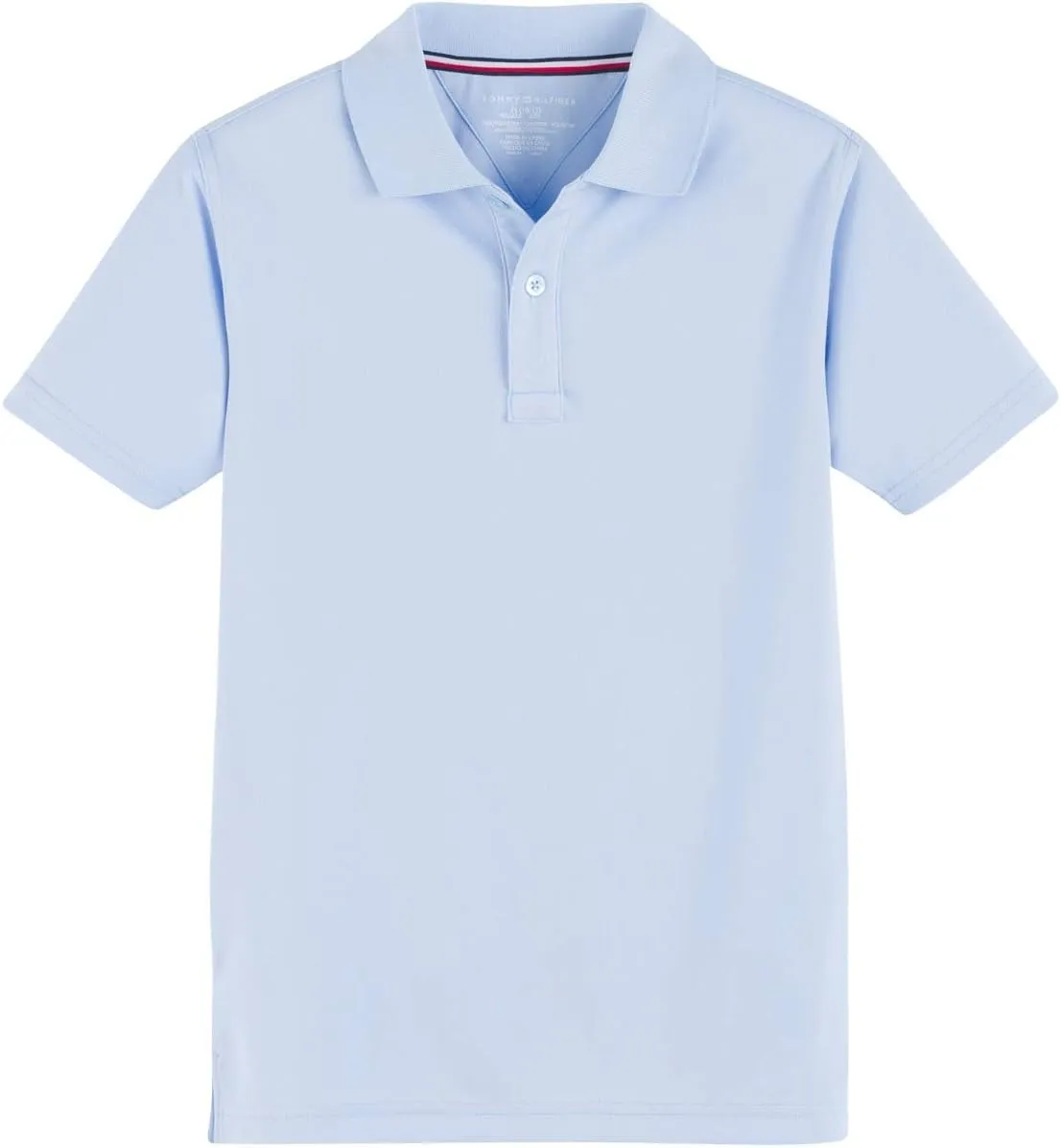 Tommy Hilfiger Kids' Short Sleeve Performance Co-ed Polo Shirt