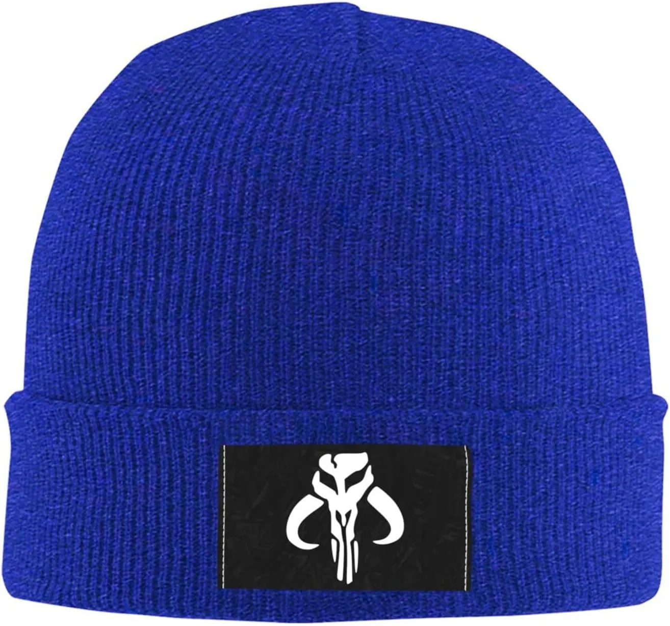 Transparent_Mythosaur Skull Mandalorian Knitted Hat Woolen Hat Warm Fashion Outdoors Knit Cap Unisex