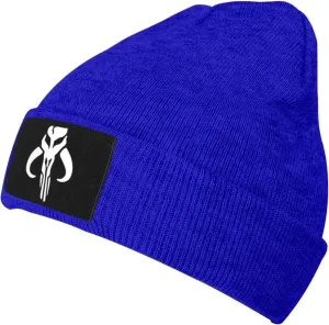 Transparent_Mythosaur Skull Mandalorian Knitted Hat Woolen Hat Warm Fashion Outdoors Knit Cap Unisex