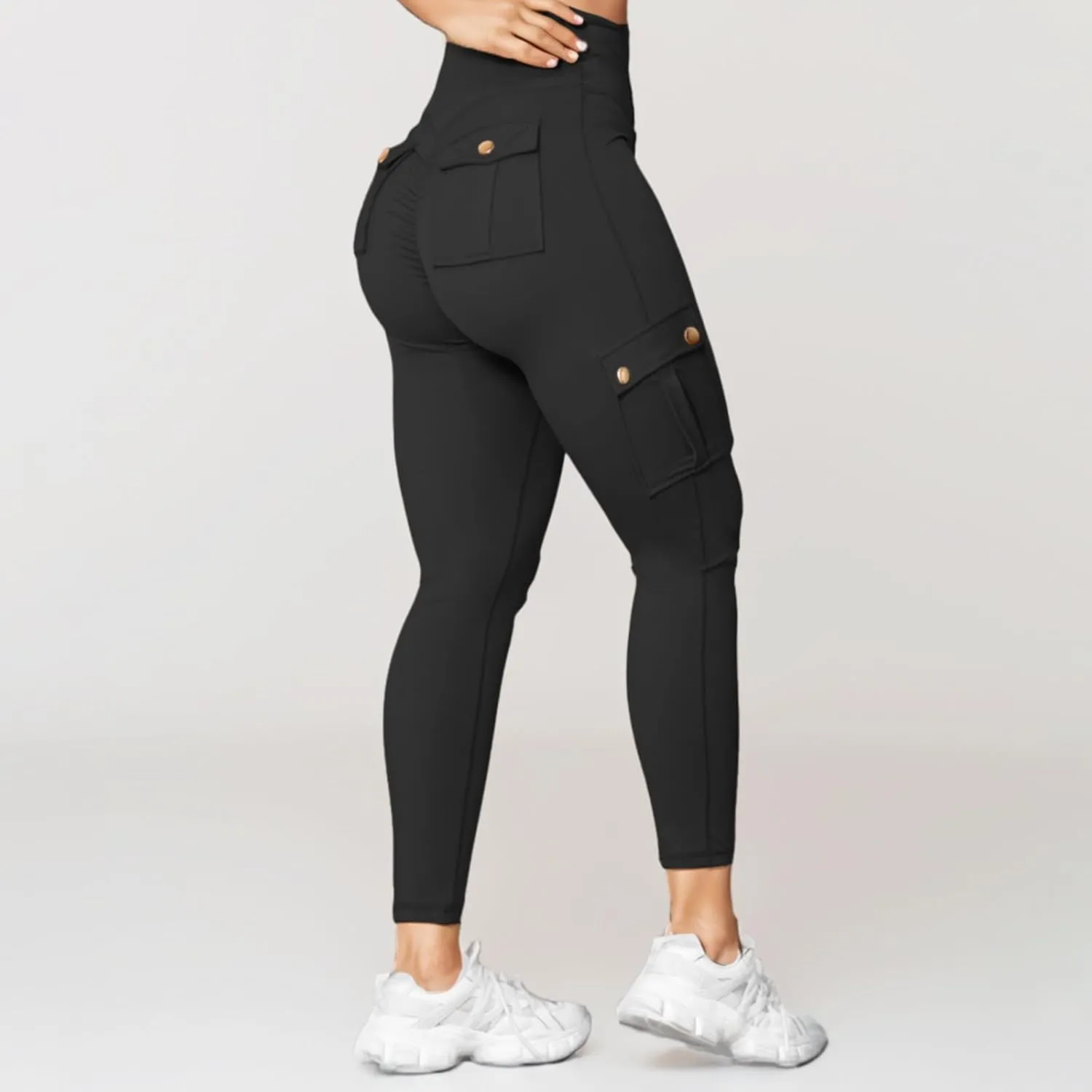 Women High Waist Yoga Pants Tummy Control Gym Tights Workout Active Butt Lifting Leggings Women's Athletic Pants