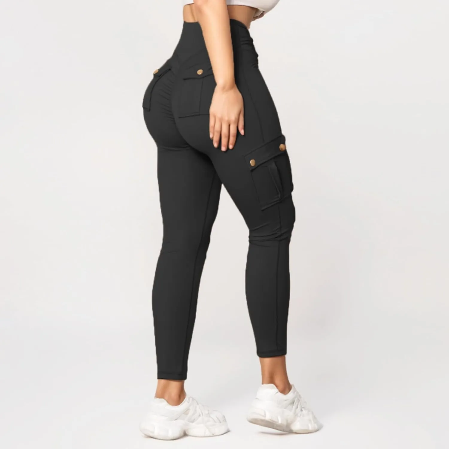 Women High Waist Yoga Pants Tummy Control Gym Tights Workout Active Butt Lifting Leggings Women's Athletic Pants