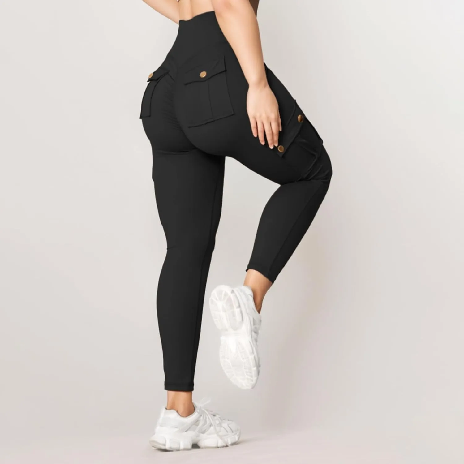 Women High Waist Yoga Pants Tummy Control Gym Tights Workout Active Butt Lifting Leggings Women's Athletic Pants