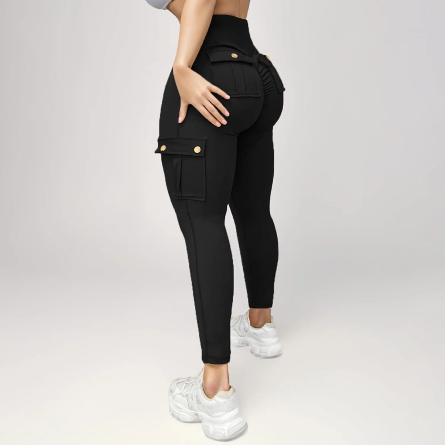 Women High Waist Yoga Pants Tummy Control Gym Tights Workout Active Butt Lifting Leggings Women's Athletic Pants
