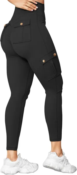 Women High Waist Yoga Pants Tummy Control Gym Tights Workout Active Butt Lifting Leggings Women's Athletic Pants