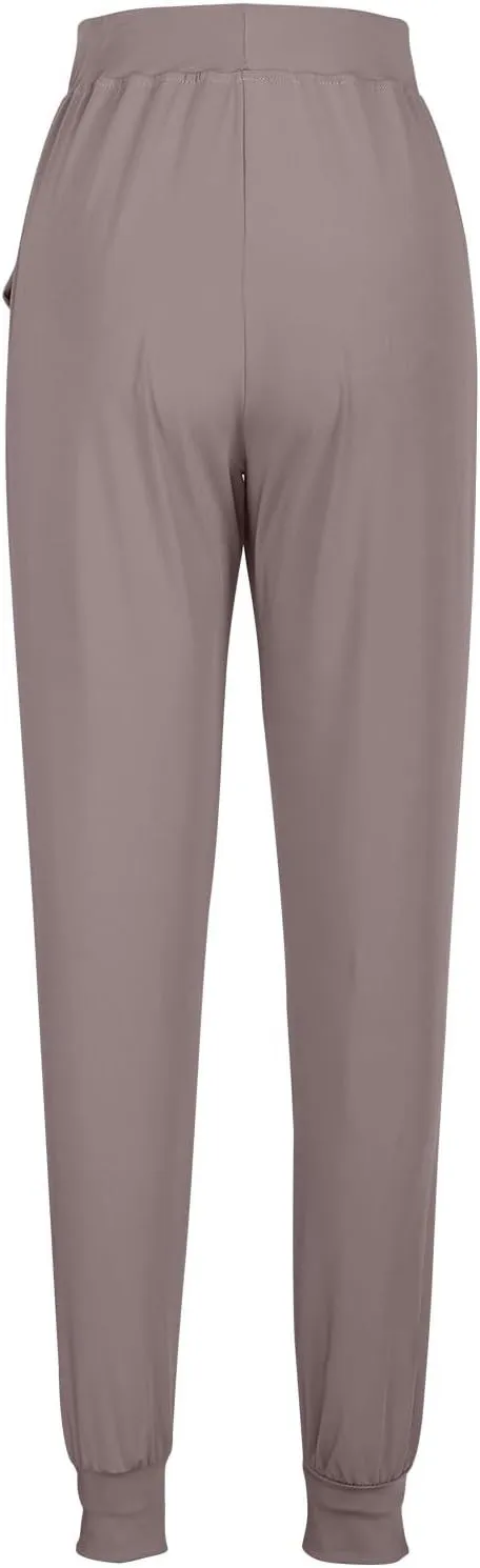 Women's Joggers Pants Drawstring Running Sweatpants with Pockets High Waisted Athletic Tapered Sweatpants Workout