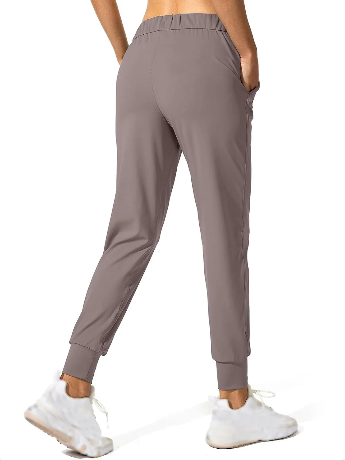 Women's Joggers Pants Drawstring Running Sweatpants with Pockets High Waisted Athletic Tapered Sweatpants Workout