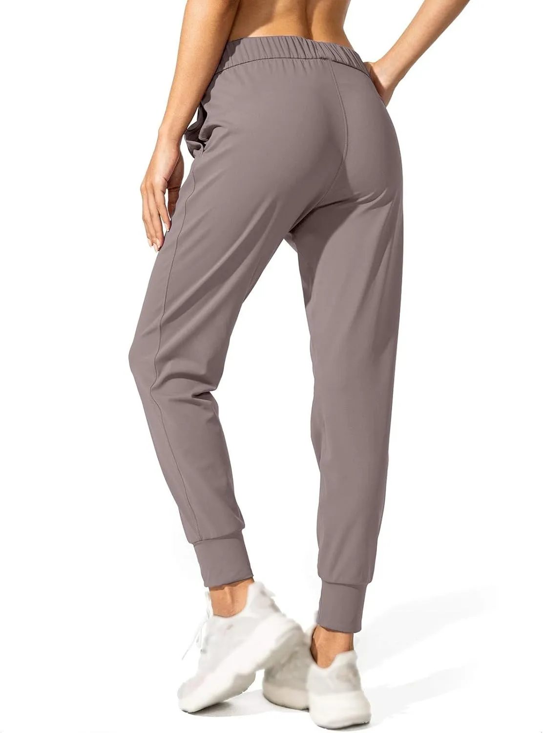 Women's Joggers Pants Drawstring Running Sweatpants with Pockets High Waisted Athletic Tapered Sweatpants Workout