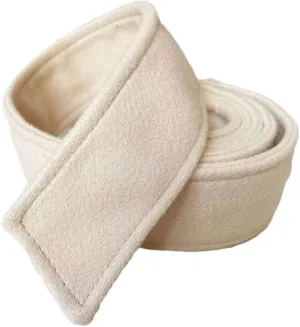 Women's Woolen Velvet Waist Belt Bow Tie-Closure Corset Wrap Around Corset Boho for Waistband
